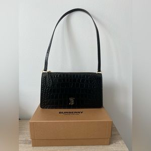 Burberry leather handbag